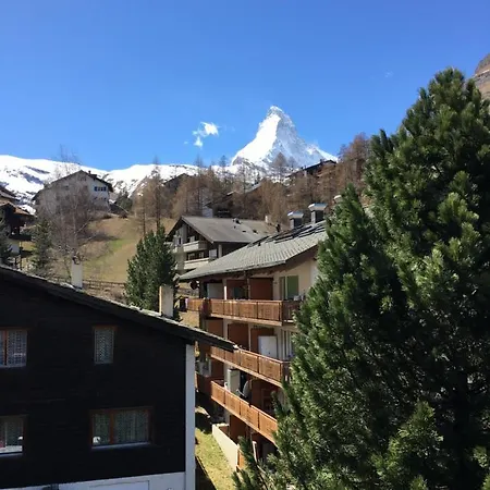 Haus Solvay Mit Freier Matterhornsicht Apartment Zermatt Exterior photo